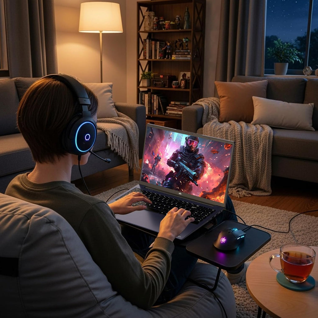 NIMO 15.6' IPS FHD-Business-Laptop, 8 Cores AMD Ryzen 7 Pro 6850U 32GB LPDDR5 RAM 1TB SSD (Beat i7-1360P Up to 4.7GHz) Radeon 680M 100W Fast PD for Content Creators & Student 2-Yr Warranty
