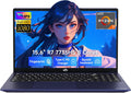 NIMO 15.6' IPS FHD Gaming-Laptop, AMD Ryzen 7 7735HS 16GB DDR5 RAM 1TB SSD (8C/16T, Up to 4.75GHz) Business-Computer with Radeon 680M Graphics 100W Type-C Backlit Keyboard Fingerprint