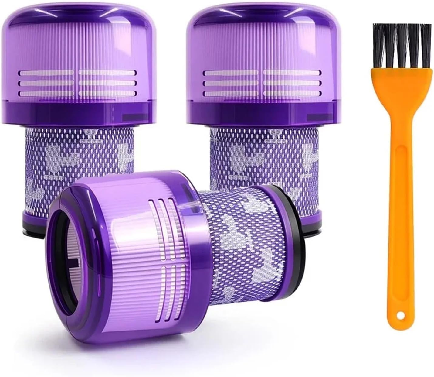 Vacuum Cleaner Filter Spare Part，Compatible For Dyson， V11 Torque Drive V11 Animal V15 Detect SV14 Cordless Vacuum 970013-02Filter Part(3pcs)