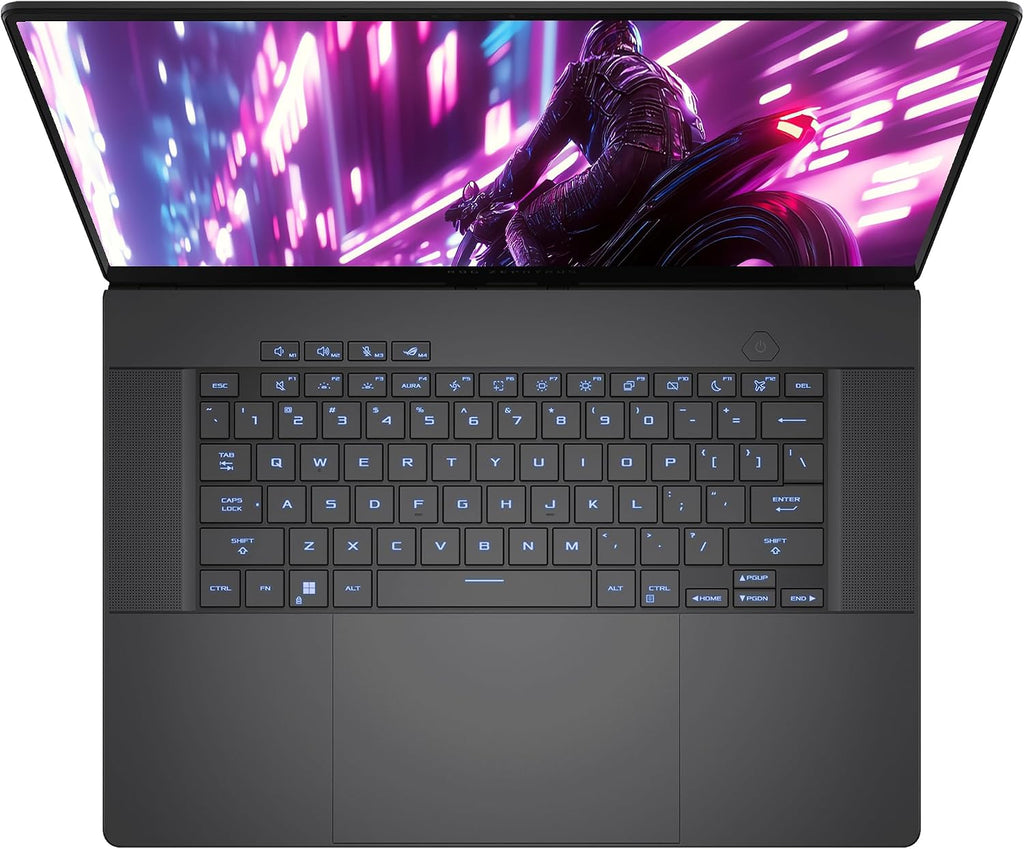 ASUS ROG Zephyrus G16 Gaming Laptop, Intel Ultra 9-185H, 32 GB LPDDR5X RAM, 2 TB PCle SSD, 16' QHD (2560x1600) 240Hz Display, Nvidia G-Force RTX 4090, Backlit Keyboard, W11 Home, Eclipse Gray