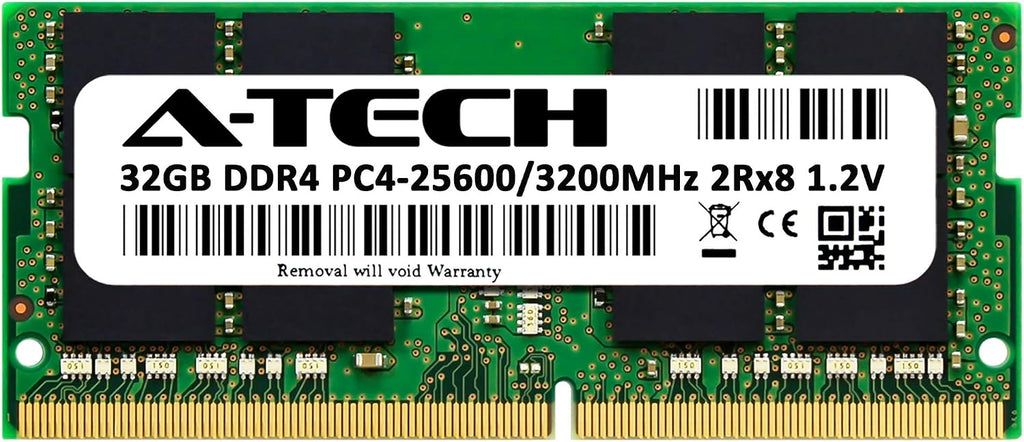 A-Tech 32GB RAM for ASUS TUF Dash F15 FX516 (FX516PE, FX516PM, FX516PR, FX516PC) Slim Gaming Laptop | DDR4 3200MHz SODIMM PC4-25600 260-Pin SO-DIMM Memory Upgrade