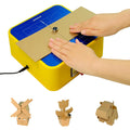| Kid Safe Cardboard Cutter | Safety Craft Knife for Kids | No Sharp Edge DIY STEM Art Tool for Cardboard Building, Homeschool & Upcycling Projects | ChompSaw Alternative