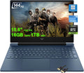 HP Victus 15 Gaming Laptop | 15.6' FHD IPS Anti-Glare 144Hz | Intel 8-core i5-12450H (>i7-11800H) | 16GB DDR4 1TB SSD | GeForce RTX 3050 | Backlit B&O Fast Charging Win11Pro w/DLCA Accessory