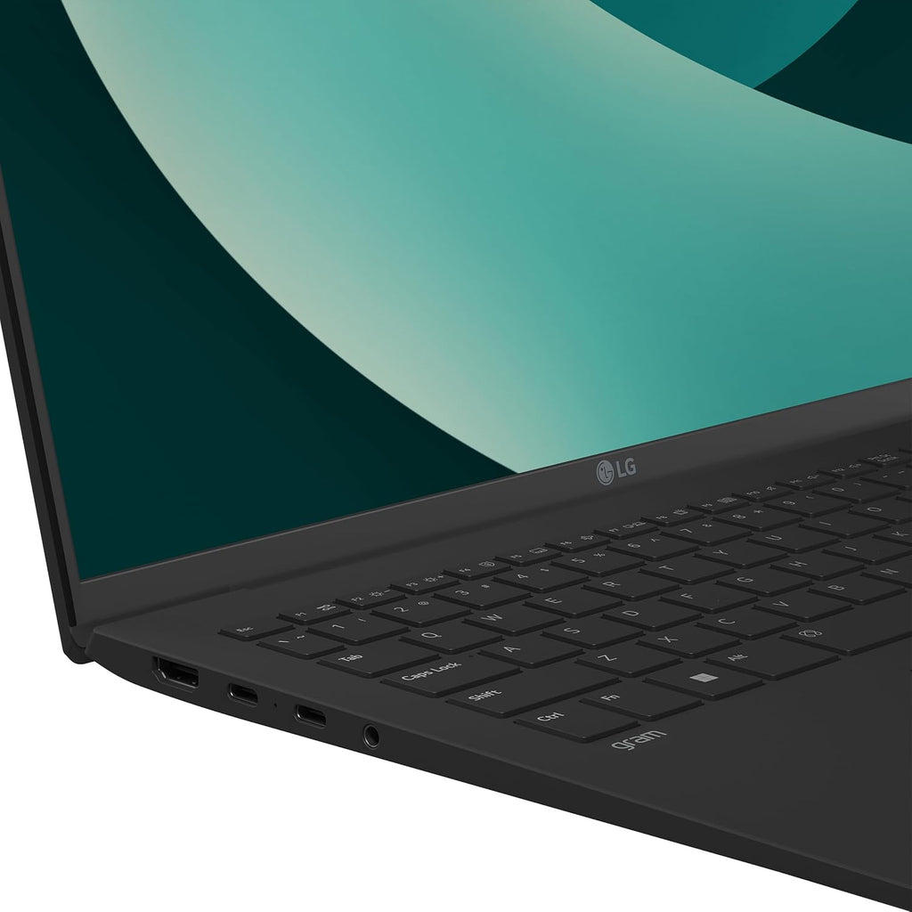 LG gram 16-inch Thin and Lightweight Laptop, Windows 11 Home, AI-Enabled Intel Evo Edition Powered by Intel Core Ultra7(Series 2) 255H Processor, 32GB RAM, 1TB SSD, Obsidian Black