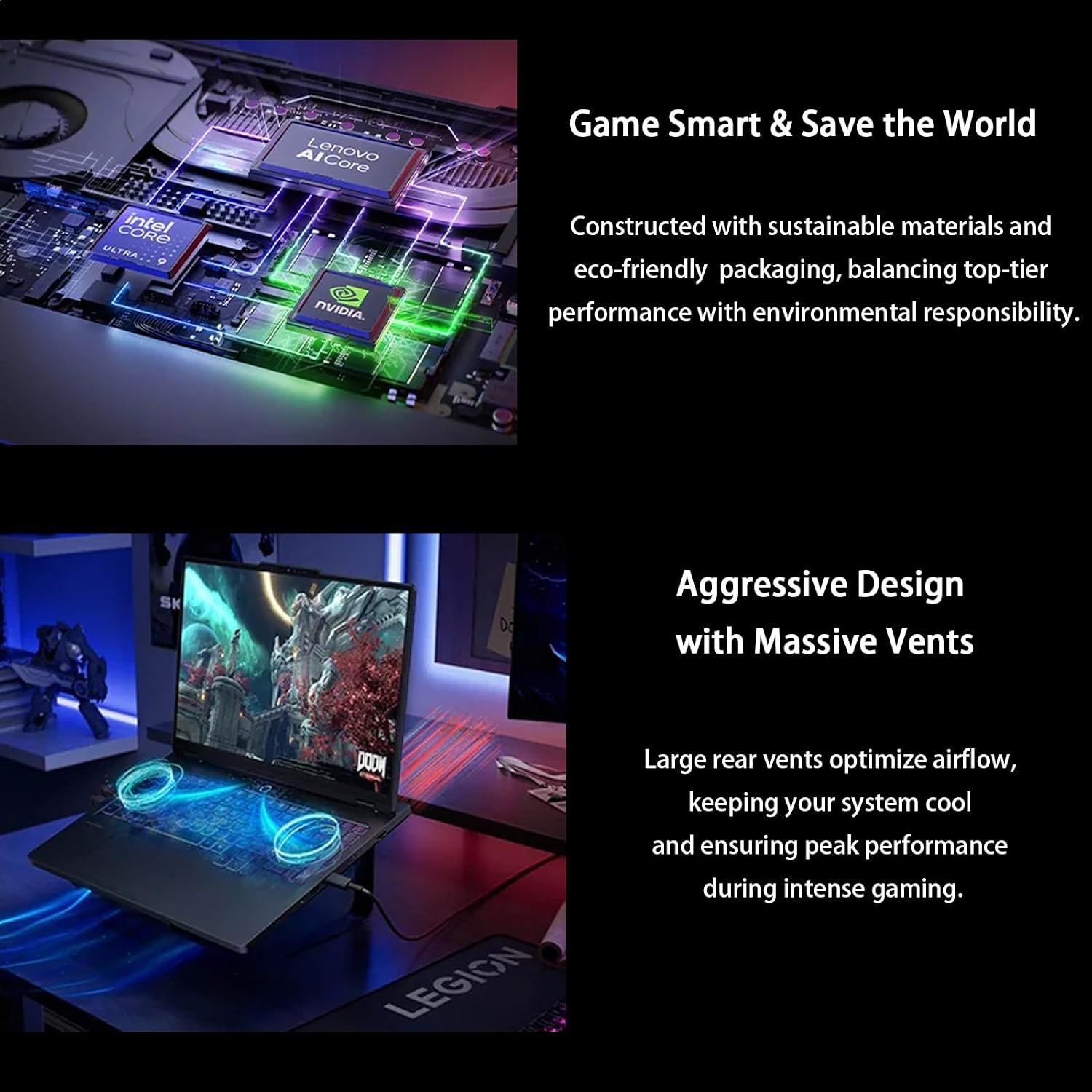 Lenovo 2025 Legion Pro 5i 16' Gaming Laptop - GeForce RTX 5070Ti 12GB GDDR7, Intel Ultra 9 275HX(Up to 5.4GHz), 165Hz OLED WQXGA Display, RGB Backlit, Wi-Fi 7, Win 11 Pro, 64GB DDR5 RAM, 8TB SSD
