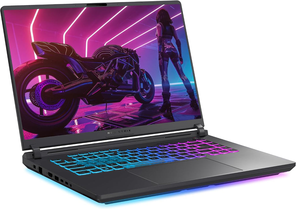 ASUS ROG Strix G16 Gaming Laptop, Intel i7-14650HX, 32 GB DDR5 RAM, 1 TB PCIe SSD, 16' FHD+ (1920x1200) Display, Nvidia G-Force RTX 5060, 4-Zone RGB Keyboard, W11 Home, Eclipse Gray