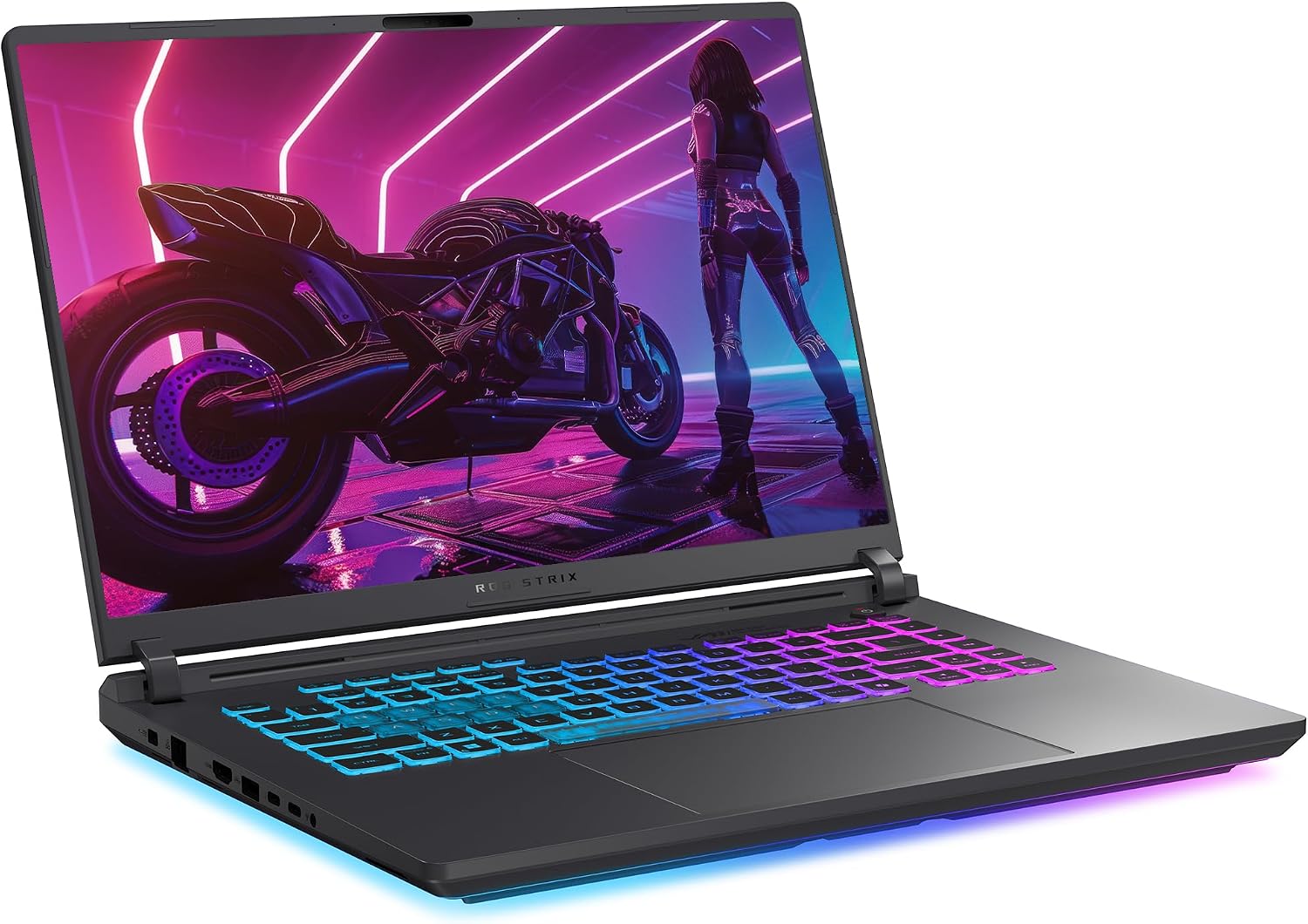 ASUS ROG Strix G16 Gaming Laptop, Intel i7-14650HX, 32 GB DDR5 RAM, 1 TB PCIe SSD, 16' FHD+ (1920x1200) Display, Nvidia G-Force RTX 5060, 4-Zone RGB Keyboard, W11 Home, Eclipse Gray