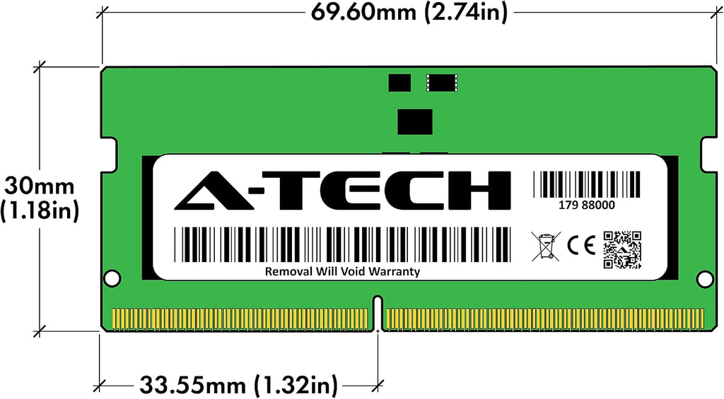 A-Tech 8GB RAM for ASUS ROG Strix G18 (2025) G815, G815LW, G815LR, G815LP, G815JPR Gaming Laptop | DDR5 5600MHz PC5-44800 SODIMM 1.1V 262-Pin Non-ECC SO-DIMM Memory Upgrade