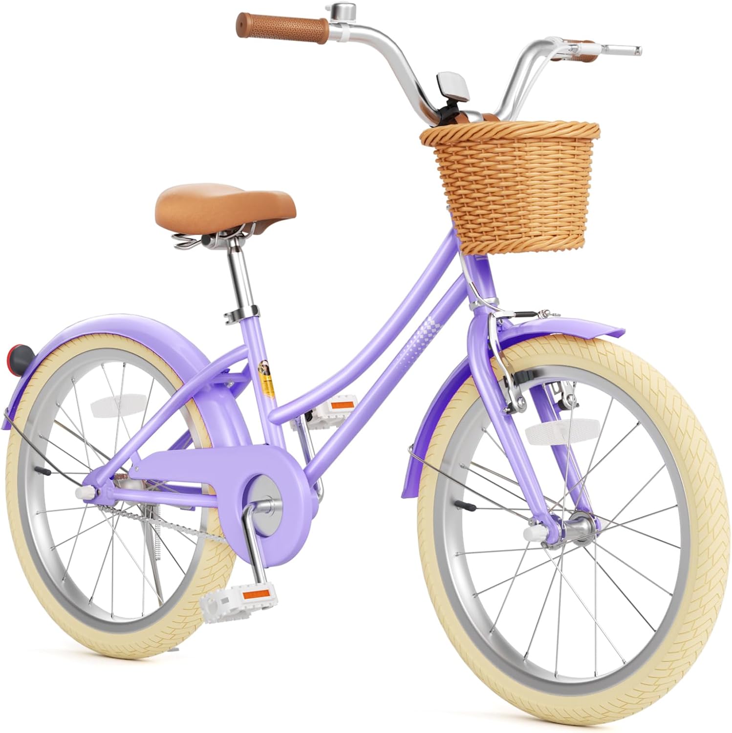 Glaf Toddler Bike 12 14 16 20 Inch Girls Bike with Training Wheels Kids Bike for 2-12 Year Old with Doll Seat & Basket