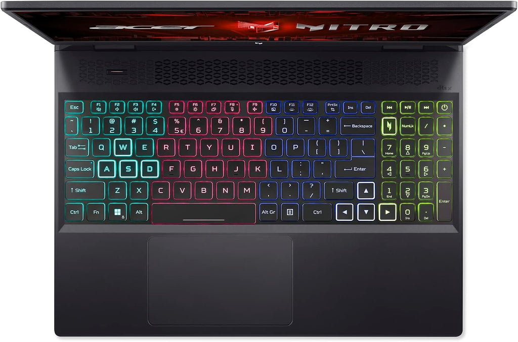 Acer Nitro 16 Gaming Laptop | AMD Ryzen 9 7940HS Octa-Core CPU | NVIDIA GeForce RTX 4070 Laptop GPU | 16' WQXGA 165Hz IPS Display | 16GB DDR5 | 1TB Gen 4 SSD | Wi-Fi 6E | RGB Backlit KB | AN16-41-R5KC