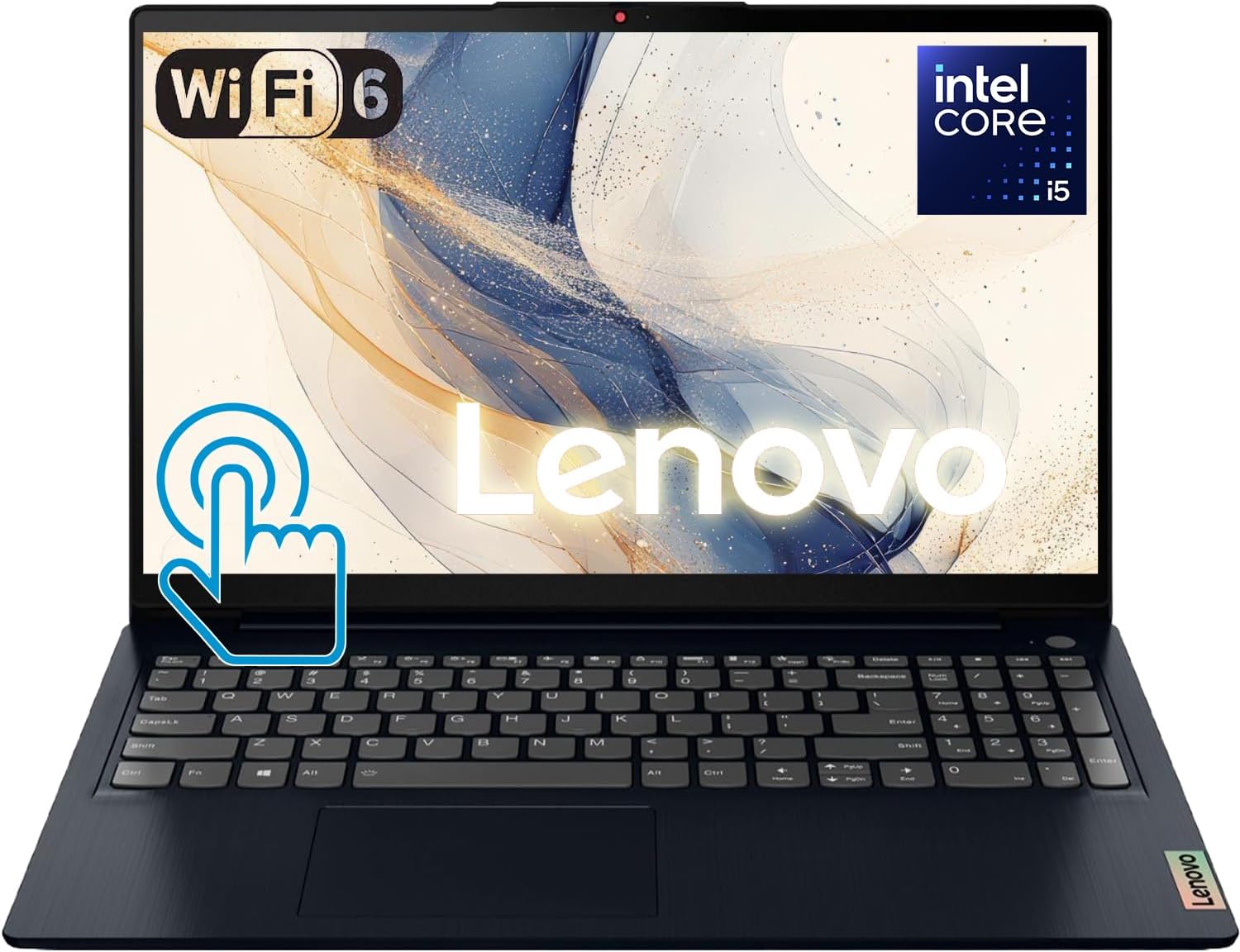 Lenovo New IdeaPad 15.6' Touchscreen Business Laptop with Office Web Apps | 8GB RAM - 1TB SSD | 2026 Edition | Intel Core i5-1335U 10-core Processor(Beats i7-1255U) | Windows 11 Home