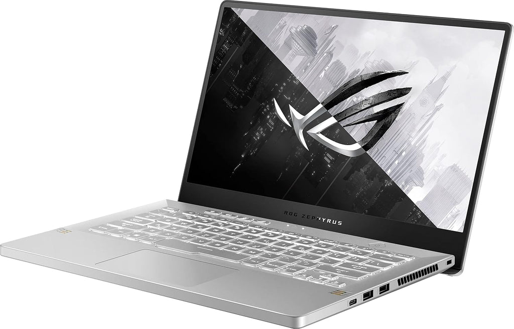 Asus 2022 ROG Zephyrus 14'' Flagship Gaming Laptop, AMD Ryzen 7 5800HS(8 Cores), GeForce RTX 3060 6GB GDDR6, 144Hz 100% sRGB Pantone, Backlit Keyboard, White (16GB RAM | 1TB PCIe SSD)