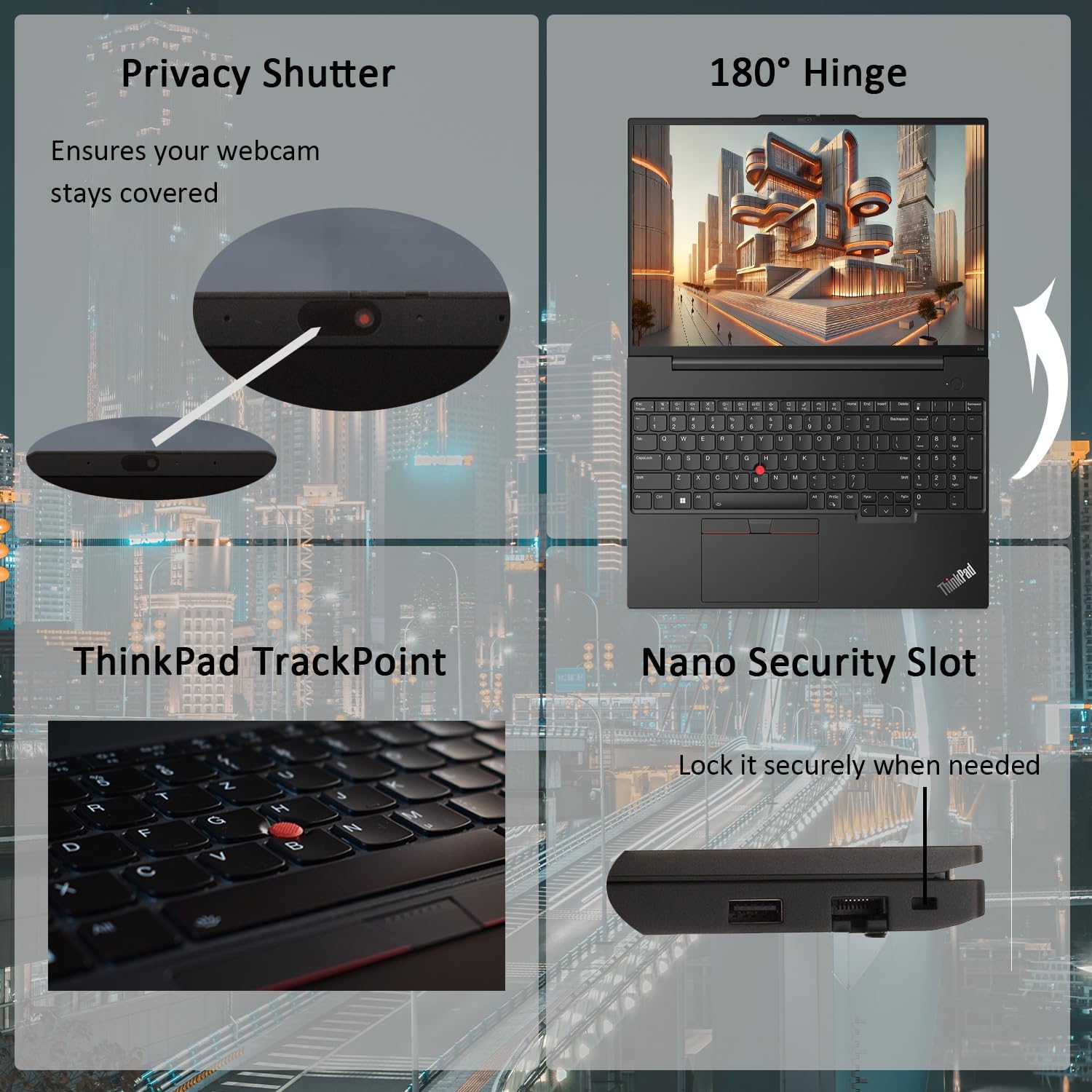 Legion Pro 5i Gen 10 Intel (16') with RTX 5070 Intel® Core™ Ultra 7 255HX Processor 16 GB DDR5 1 TB SSD NVIDIA® GeForce RTX™ 5070 Game Laptop 16' WQXGA (2560 x 1600) 83F3000PUS