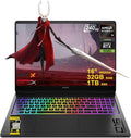 HP Omen MAX 16 Gaming AI Laptop 16' WQXGA 240Hz (100% sRGB 500nits) AMD Zen 5 12-core Ryzen AI 9 HX 375 (Up to 55 TOPS) 32GB RAM 1TB SSD GeForce RTX 5080 (Up to 1334 AI TOPS) RGB Backlit Win11 ICP Hub