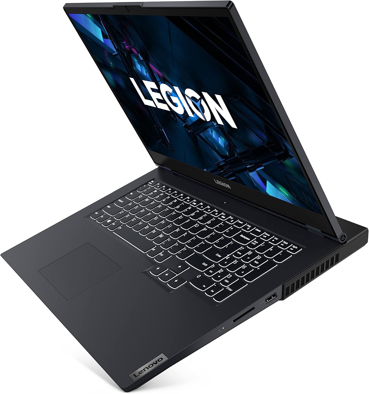 Lenovo - Legion 5i - Gaming Laptop - Intel Core i7-11800H - 8GB DDR4 RAM - 1TB NVMe TLC SSD - NVIDIA GeForce RTX 3050 Ti Graphics - 17.3' FHD 144Hz - Windows 11 Home - Phantom Blue