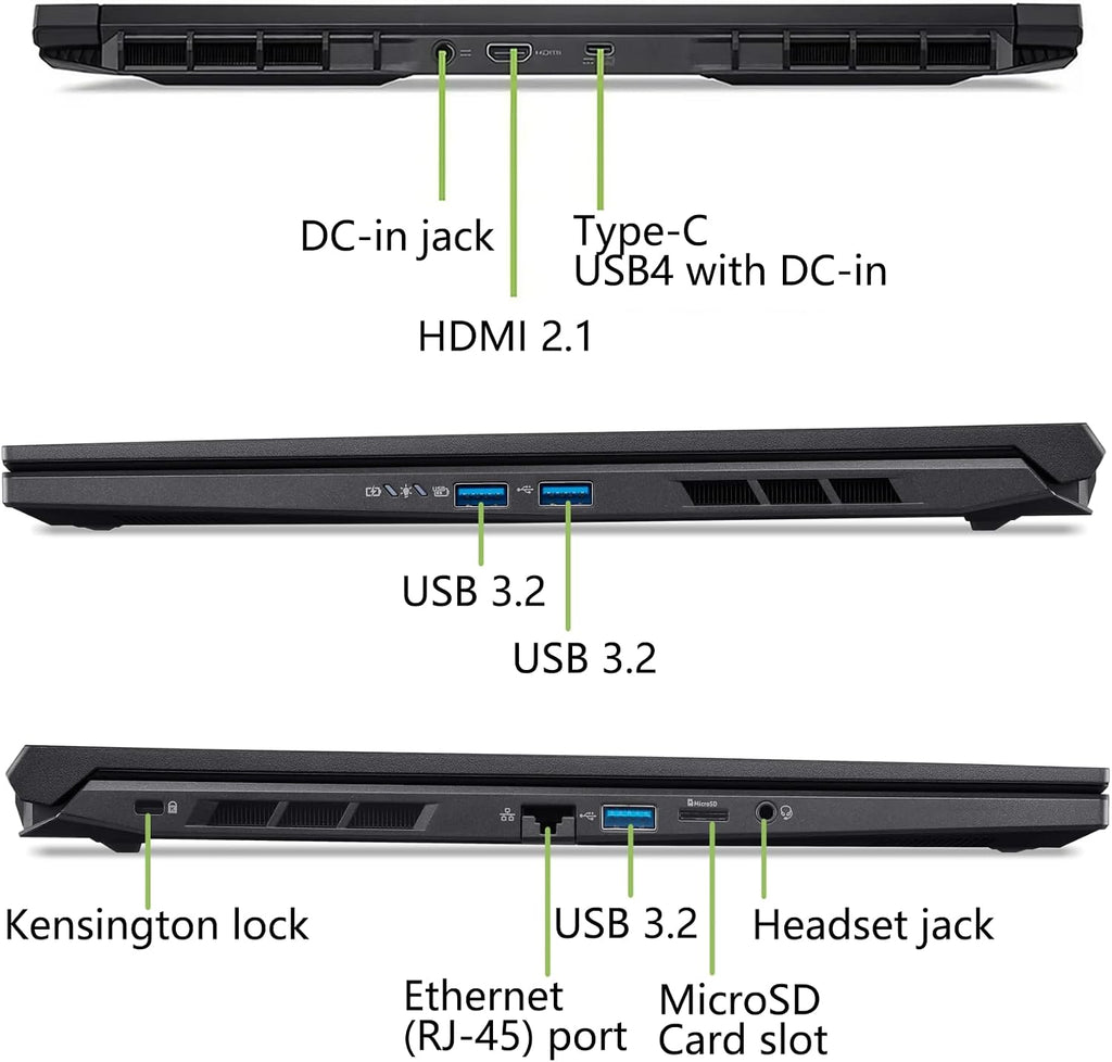 acer Nitro V 16 AI Gaming Laptop | 16' WUXGA IPS 180Hz | AMD 8-Core Ryzen 7 260 | 64GB DDR5 2TB SSD | GeForce RTX 5050 8GB DLSS4 (Up to 440 AI Tops) | Backlit Keyboard Win11 w/DLCA Accessory