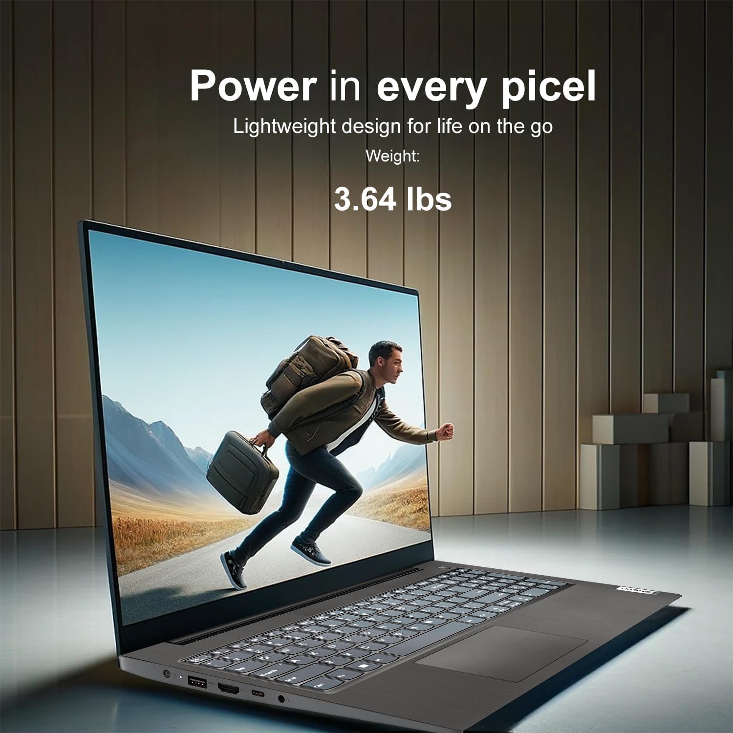 Lenovo 15.6' Business Laptop | 16GB RAM | 1.5TB Storage (1TB SSD & 512GB External Storage) | AMD Ryzen 5 7520U(Beats i7-1165G7) | USB-C | HDMI | Ethernet Port | Win 11 Pro | w/WOWPC Bundle