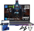 ASUS ROG Strix-G16 Gaming Laptop - 16' 240Hz WQXGA Display, Intel 24-Core i9-14900HX CPU, GeForce RTX 4070, 64 GB DDR5 RAM, 4 TB SSD, Backlit Keyboard, Wi-Fi 6E, Win11 Pro, w/Accessories