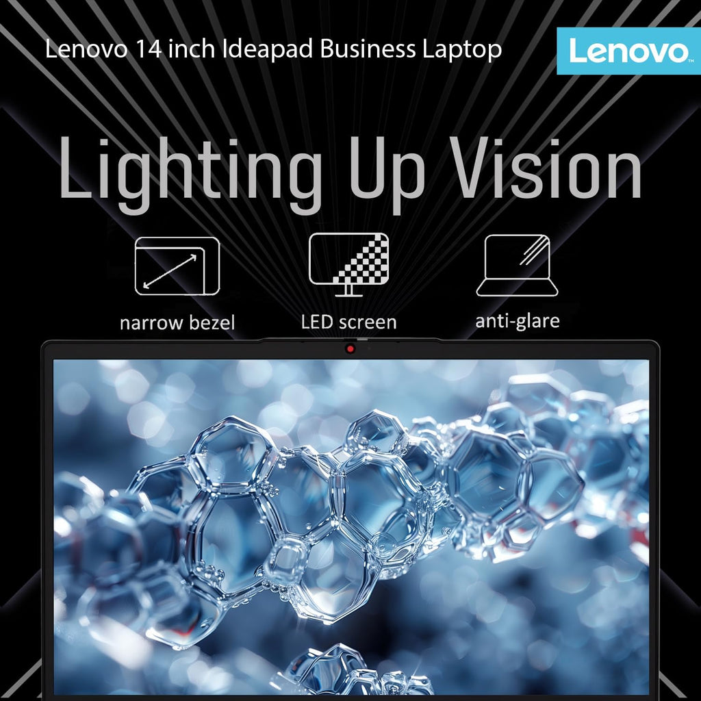 Lenovo IdeaPad Laptop with Microsoft 365 Office, Intel High Performance CPU, 8GB RAM, 1.2TB Storage(1TB Cloud & 256GB SSD), 500GB Portable Drive,11 Hour Battery, SD-Card Reader, Windows 11,w/o Mouse