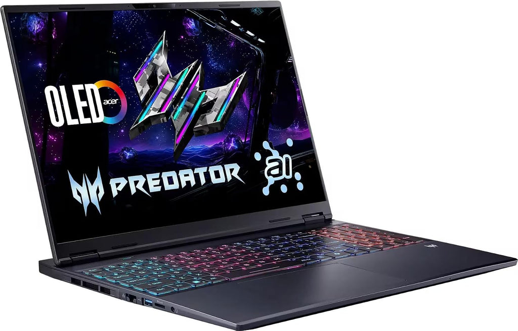 acer Predator Helios Neo 16S AI Gaming Laptop • NVIDIA RTX 5070Ti 12GB GDDR7 • 16' 2.5K 240Hz OLED Display • Intel Ultra 9 275HX • RGB Backlit KB • 64 GB DDR5 • 8 TB SSD • Win 11 Pro w/Redragon Bundle