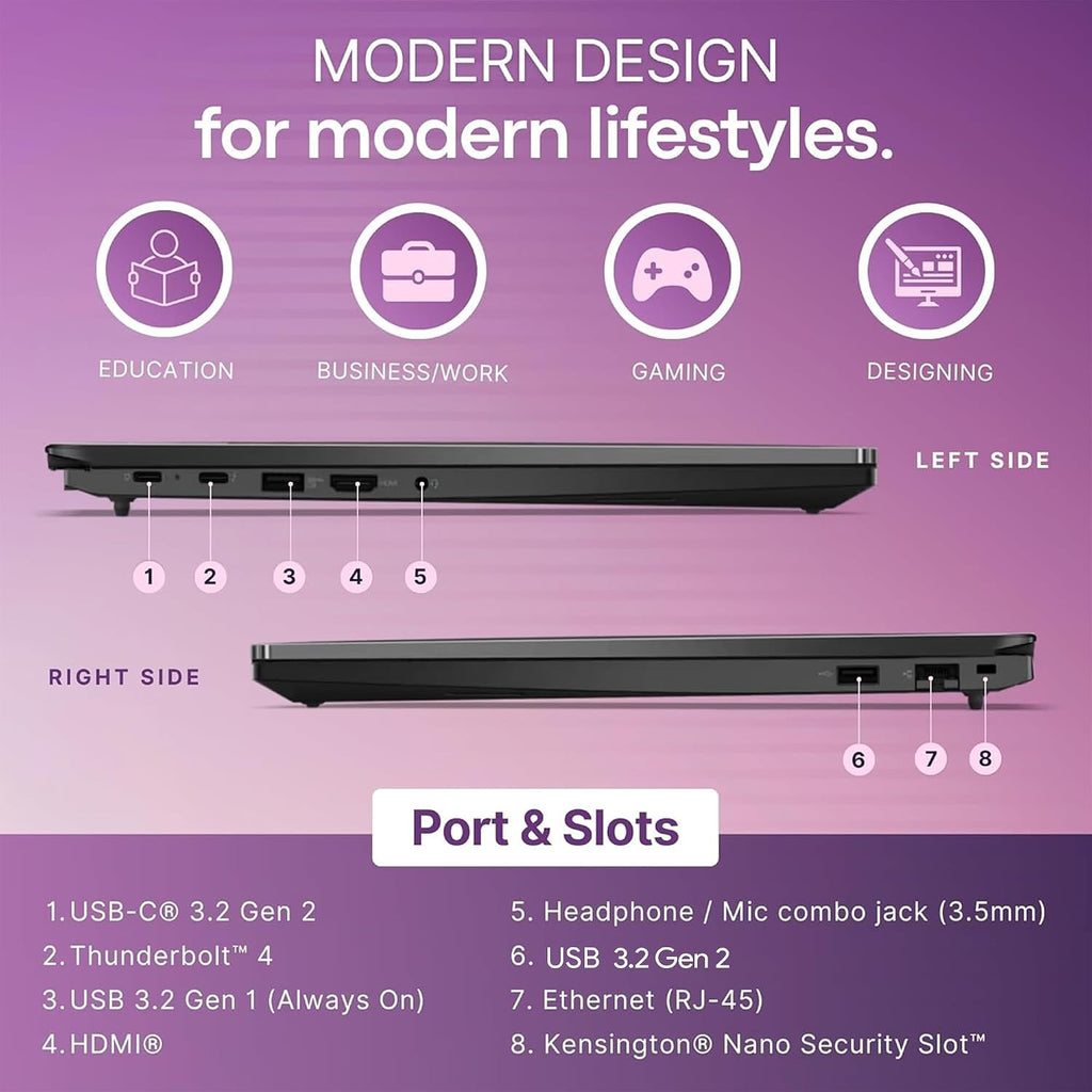 Lenovo ThinkPad E16 Gen 2, FHD+ 16' Touchscreen, AMD Ryzen 7 7735U, 24GB RAM, 2TB SSD, Fingerprint, Backlit Keyboard, WiFi 6E + BT, RJ-45, FHD Webcam, Win 11 Pro, AI Business Laptop
