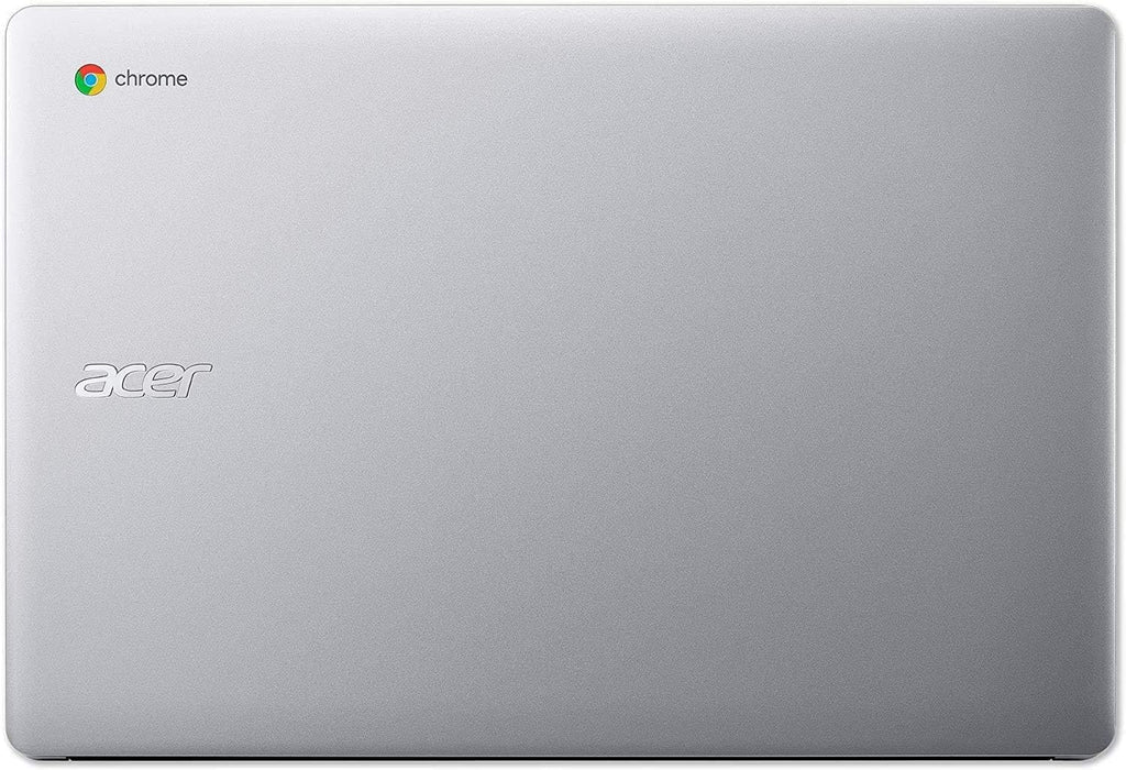 Acer Chromebook 315 15.6' HD Intel N4000 4GB RAM 32GB eMMC Webcam BT Chrome OS + Protective Sleeve, Silver (NX.HKBAA.002)