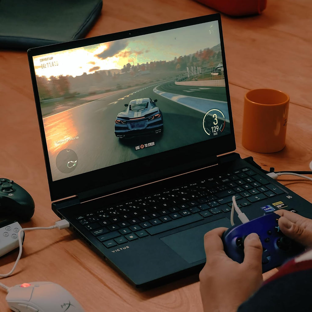 HP Victus 15 Gaming Laptop 15.6' FHD 144Hz Intel 8-core i5-13420H (>i7-12650H) 32GB RAM 1TB SSD GeForce RTX 3050 Backlit Type-c Ultra Wi-Fi6 DTS:X Win11 ICP Hub
