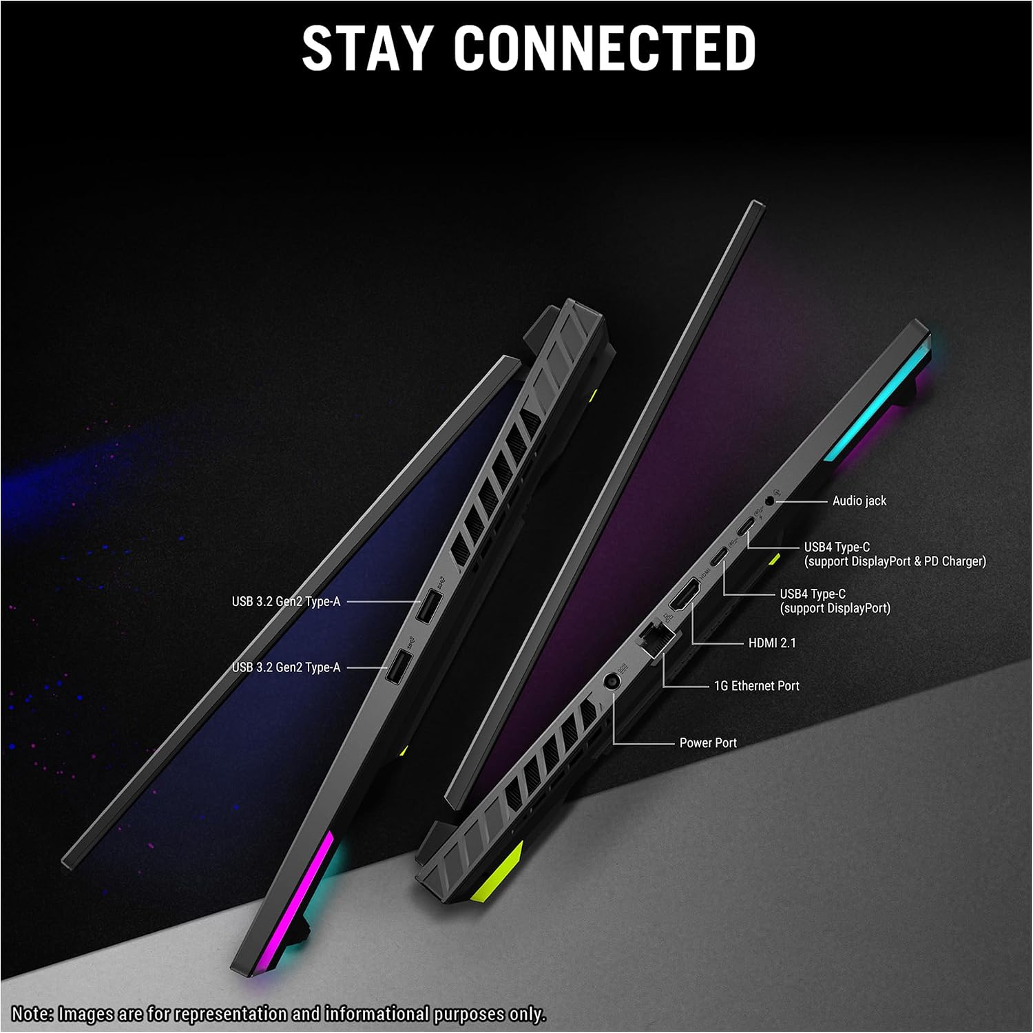 ASUS ROG Strix G16 Gaming Laptop, AMD Ryzen 9-9955HX, 64 GB DDR5 RAM, 4 TB PCIe SSD, 16' WUXGA (1920x1200) 165Hz Display, Nvidia G-Force RTX 5060, 4-Zone RGB Keyboard, W11 Pro, Eclipse Gray