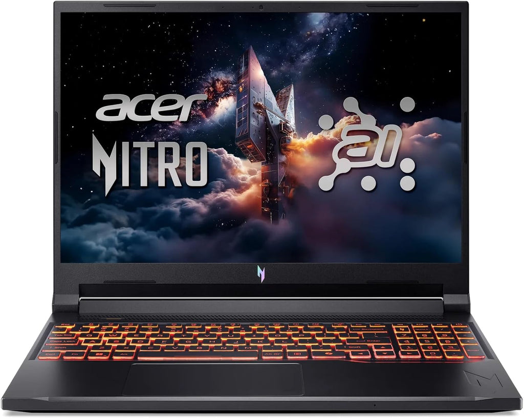 Acer Nitro V 16 Gaming Laptop, 2025, 16' 1920x1200 180Hz, AMD 8-Core Ryzen 7 260, NVIDIA GeForce RTX 5050, 32GB DDR5, 2TB SSD, Win11 Home, Backlit KB, Wi-Fi 6E, BT 5.3, 720p Camera, Shale Black