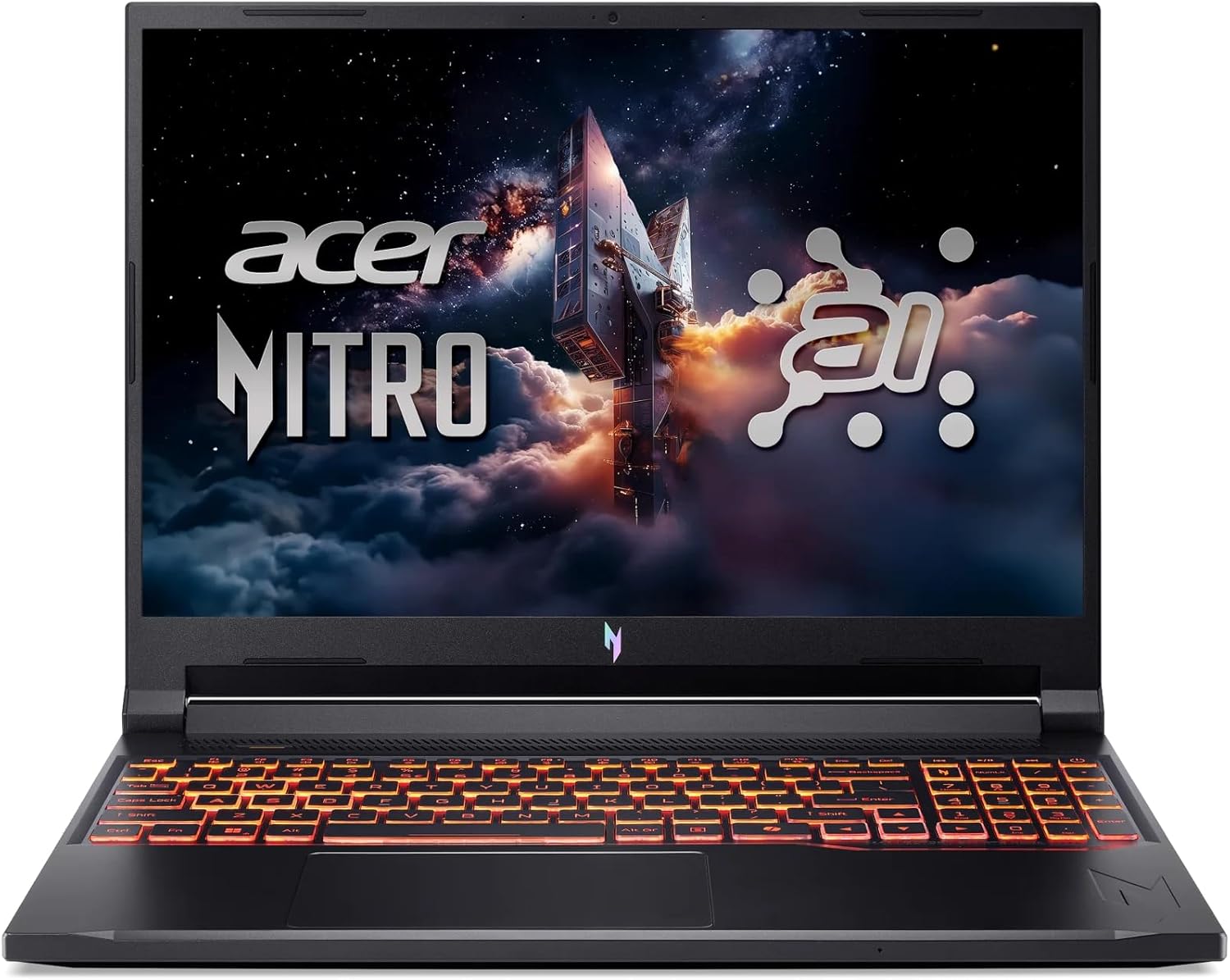 Acer Nitro V 16 Gaming Laptop, 2025, 16' 1920x1200 180Hz, AMD 8-Core Ryzen 7 260, NVIDIA GeForce RTX 5050, 32GB DDR5, 2TB SSD, Win11 Home, Backlit KB, Wi-Fi 6E, BT 5.3, 720p Camera, Shale Black