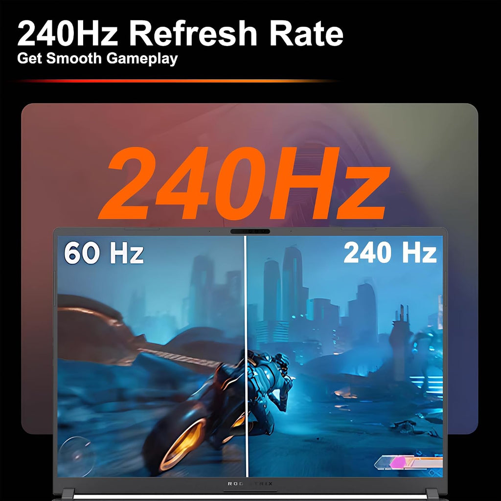 ASUS ROG Strix G18 G815 Gaming AI PC Laptop 18' 2.5k (2560x1600) 240Hz (100% DCI-P3, 3ms) Intel 24-core Ultra 9 275HX 64GB RAM 2TB SSD GeForce RTX 5060 RGB Backlit Wi-Fi7 Win11Pro ICP Hub/