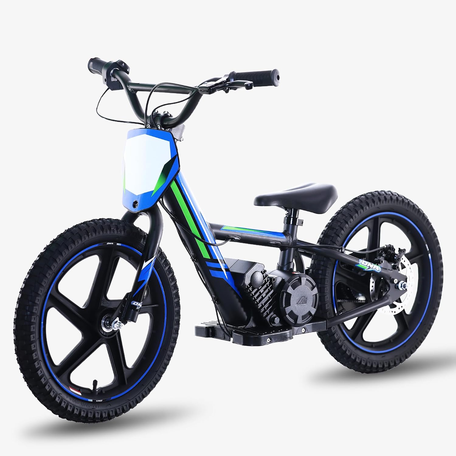 Lightweight Electric Dirt Bike for Kids, 340W Powerful Racing Grade Motorcycle Up to 12MPH, 24V Detachable Battery, 16-Inch Off-Road Tires, 3-Speed Modes Mini Motocross Bike- Ideal for Ages 5-8