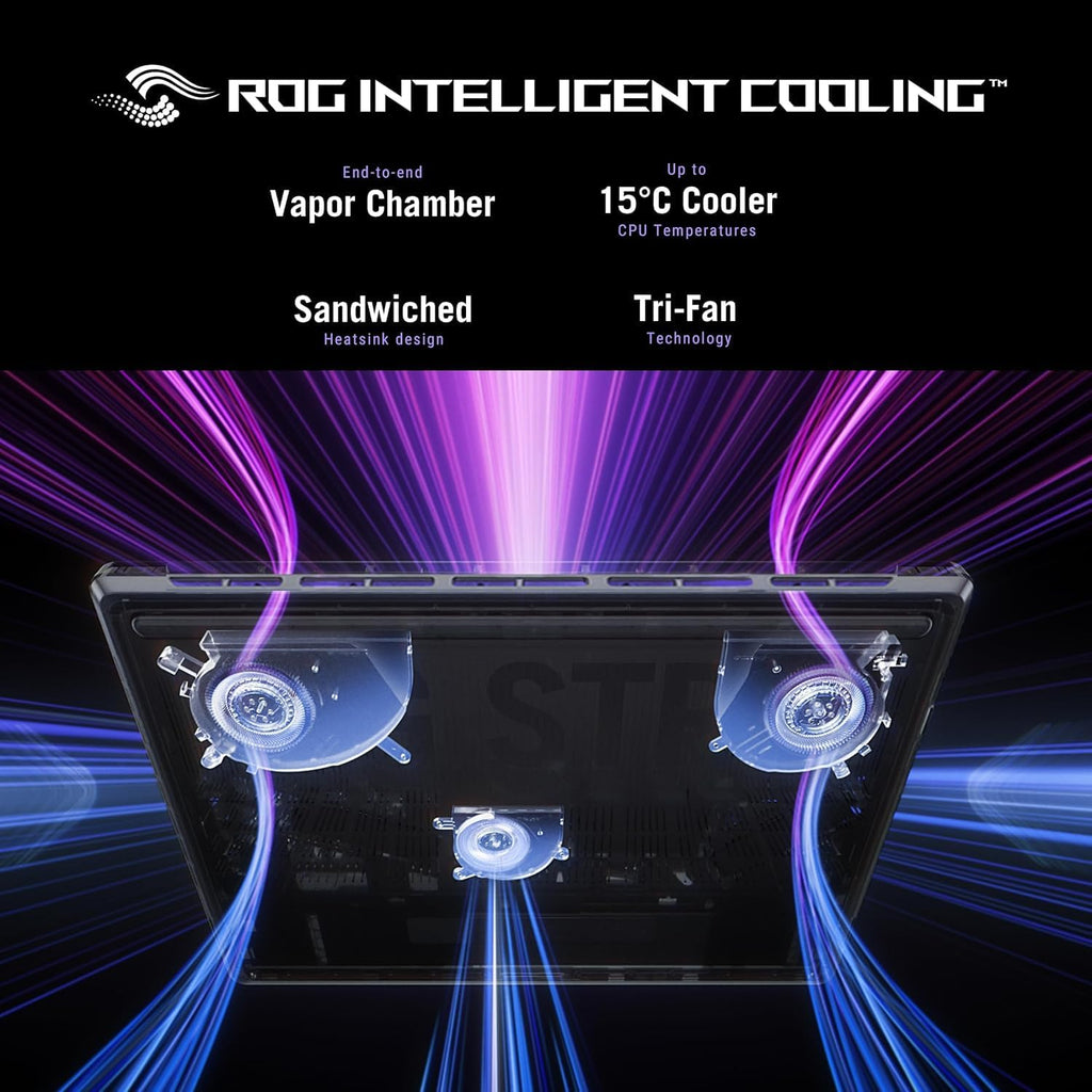 ASUS ROG Strix G16 2025 Gaming Laptop, 16' FHD+ 165Hz 3ms Nebula Display, Intel i7-14650HX, NVIDIA RTX 5060 (Beats 4070), 64 GB DDR5, 1 TB Gen 4 SSD, Wi-Fi 7, RGB Backlit KB, ROG Cooling, Win 11 Pro