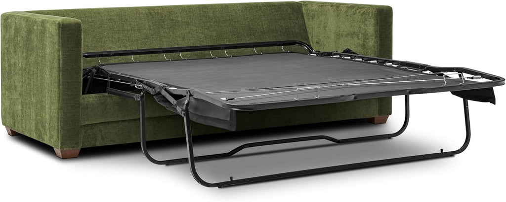 Poly & BARK Napa 82' Pull-Out Sofa Bed – Upholstered Sleeper Sofa with Storage Console and Hidden Mattress – Stylish Sofa Bed for Guest Rooms, Apartments, Living Rooms and More