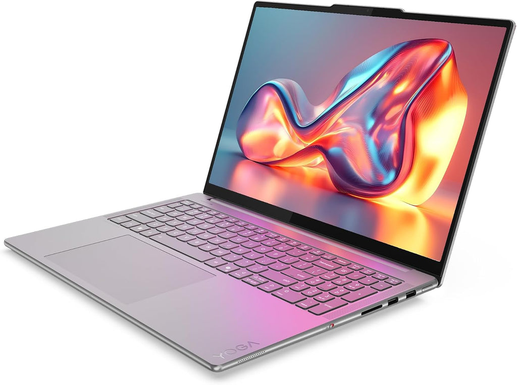 Lenovo Yoga Pro 9i Laptop, Intel Ultra 9-285H, 32 GB LPDDR5x RAM, 4 TB PCIe SSD, 16' 2.8K (2880x1800) OLED Touchscreen, Nvidia G-Force RTX 5050, Backlit Keyboard, W11 Pro, Luna Grey