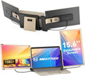 Maxfree Laptop Screen Extender, 15.6'' Dual Monitor for Laptop 13'-17.3', FHD 1080P, 11 Display Modes, Plug & Play Triple Screen Monitor for Mac Windows – Ideal for Office, Travel, Gaming