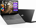 NIMO 17.3' Gaming-Laptop, Ryzen 9 8945HS 32GB RAM 2TB SSD (>i9-13900H) Radeon 780M GPU-Computer with 100W Type-C AI-Enhanced for Copilot VR Ready, Backlit KB Fingerprint, Student Business AI PC