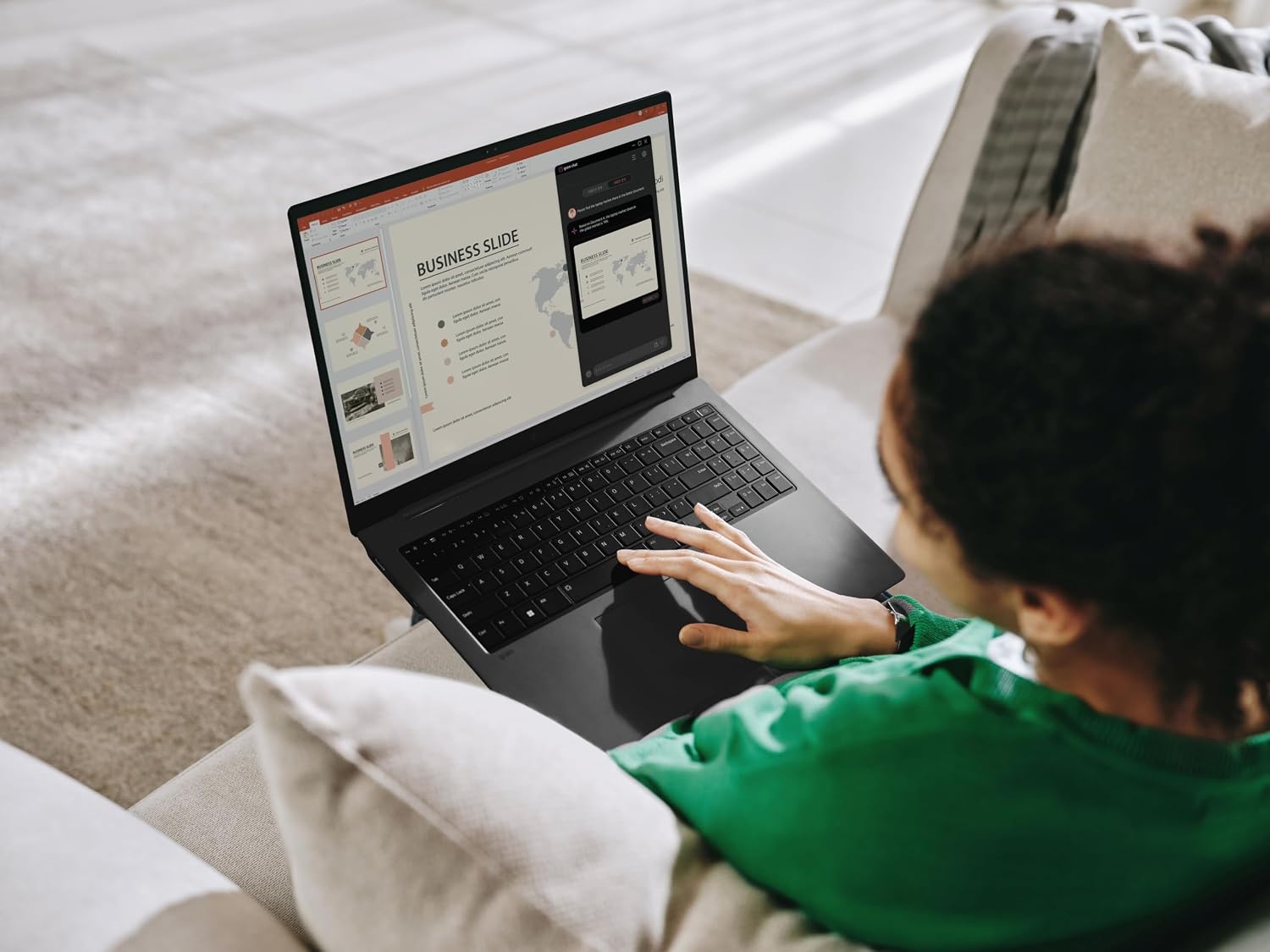 LG gram 16-inch Thin and Lightweight Laptop, Windows 11 Home, AI-Enabled Intel Evo Edition Powered by Intel Core Ultra7(Series 2) 255H Processor, 32GB RAM, 1TB SSD, Obsidian Black
