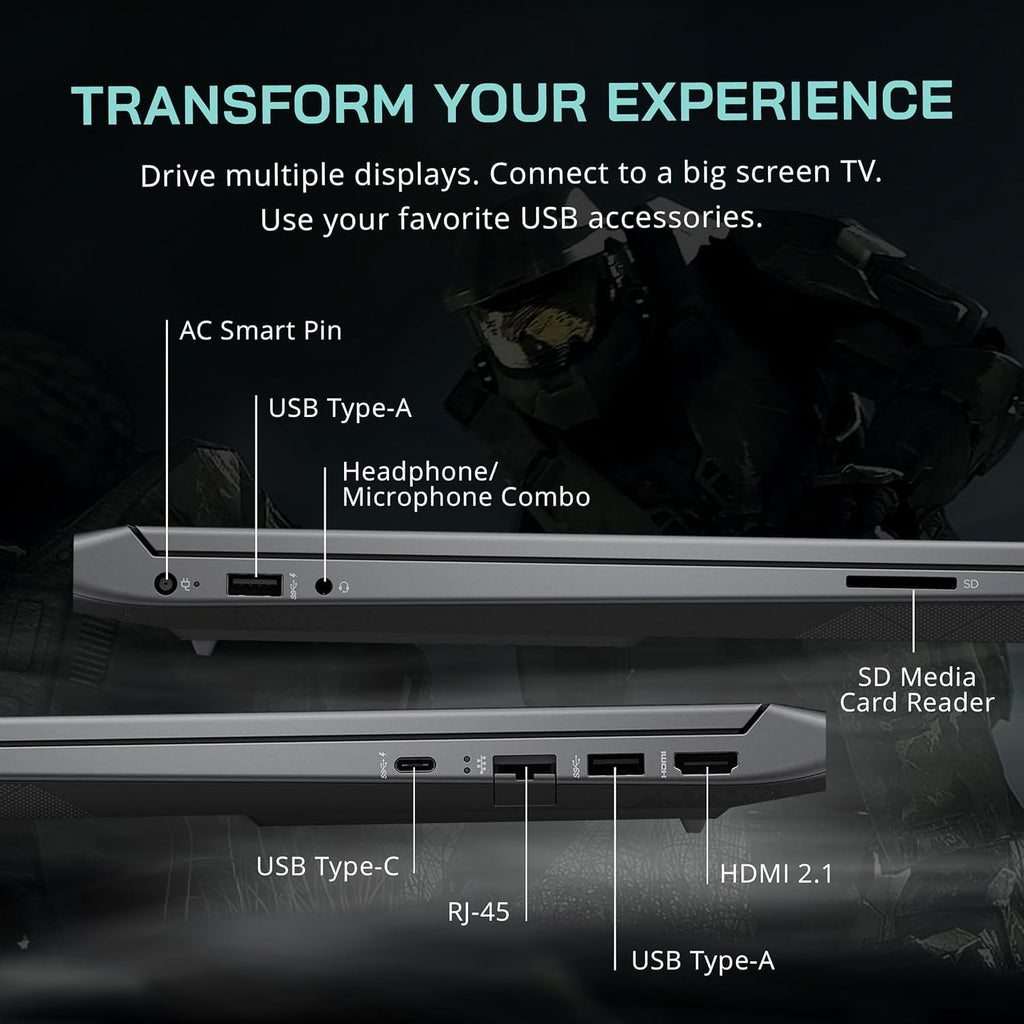 HP Victus Ryzen 5 Gaming Laptop, 15.6 FHD 144Hz, Ryzen 5 7535HS (Beats Intel i5-13420H), AMD Radeon RX 6550M (Beats NVIDIA GeForce RTX 3050), 32GB RAM, 1TB SSD, W11H, with 512GB External SSD Bundle