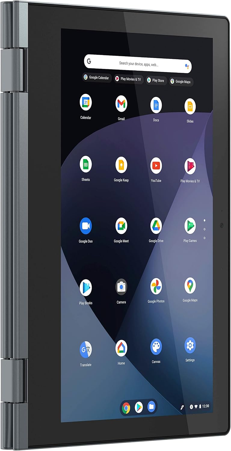 Lenovo Flex 3 11.6' 2 in1 HD Touchscreen Chromebook, Intel Celeron N4020(Up to 2.8GHz), 4GB DDR4 RAM, 64GB eMMC Storage, Webcam, WiFi 5, USB-A&C, Long Battery Life, Chrome OS, w/CUE Accessories