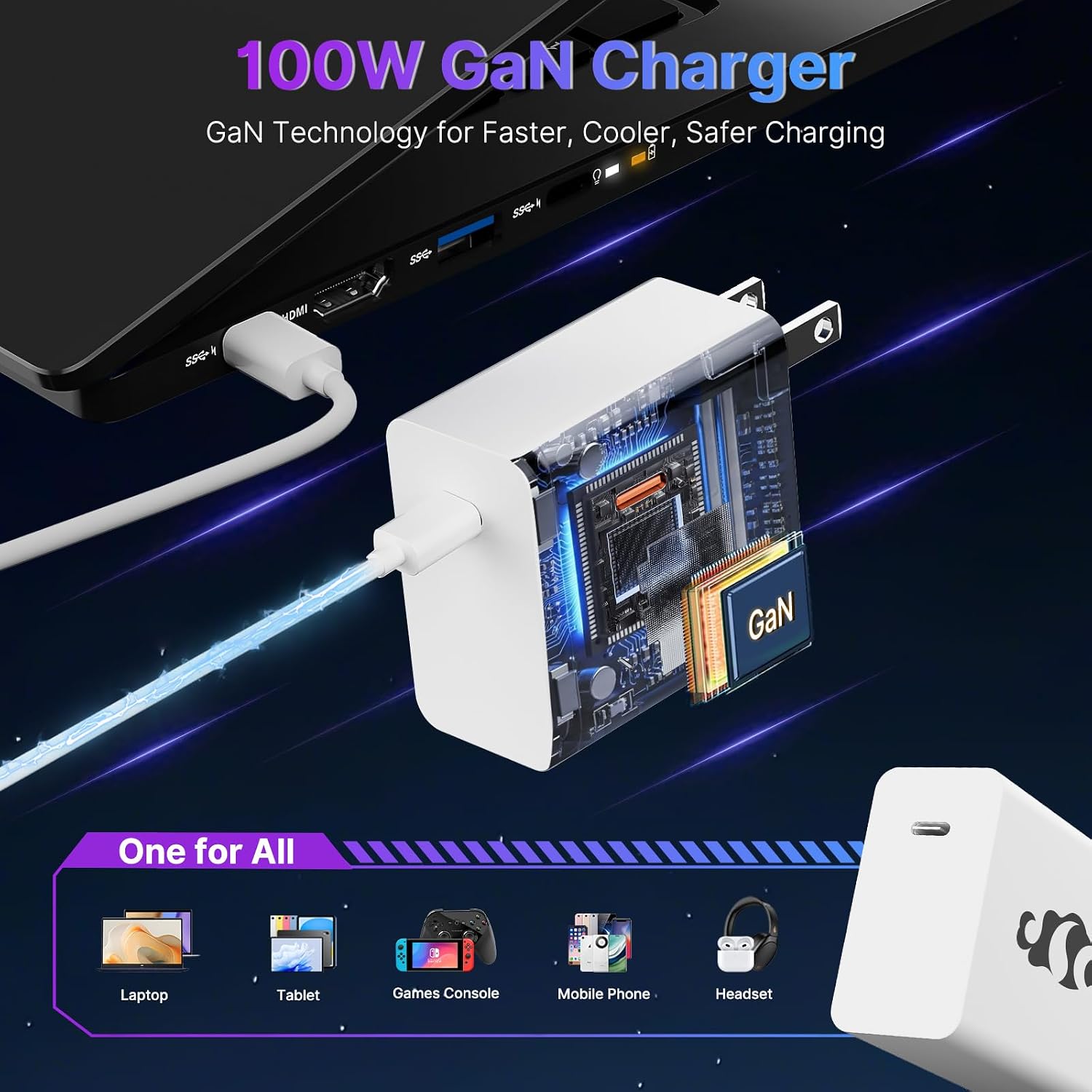 NIMO 17.3 Gaming-Laptop Ryzen 9 8945HS (Beat i9-13900H, Up to 5.2GHz) 16GB RAM, 1TB SSD, Radeon 780M, PD 100W Type-C AI-Enhanced for Copilot VR Ready, Backlit Keyboard, Fingerprint