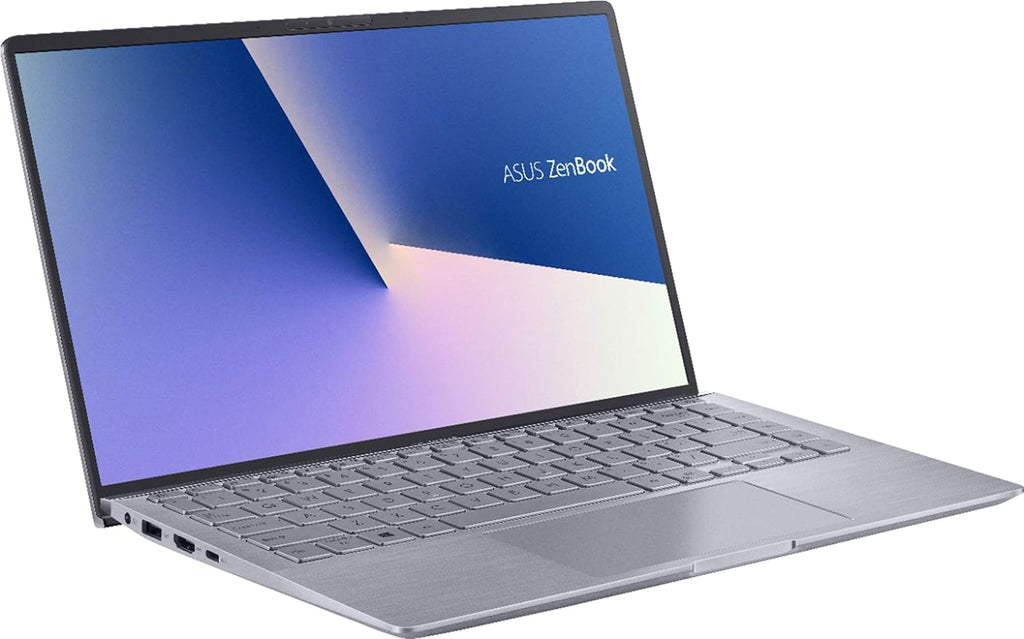 ASUS Zenbook 14 Laptop - AMD Ryzen 5-8GB RAM - GEFORCE MX350-256GB SSD - Win 10, Light Gray