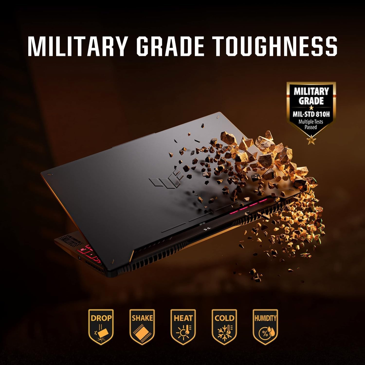 ASUS TUF F16 Gaming Laptop RTX 5060 - Intel Core i7-14650HX - 16inch FHD+ Display 165Hz - RGB Backlit Keyboard - 64GB DDR5 RAM - 2TB PCIe SSD - Windows 11 - Thunderbolt4 - HDMI Cable