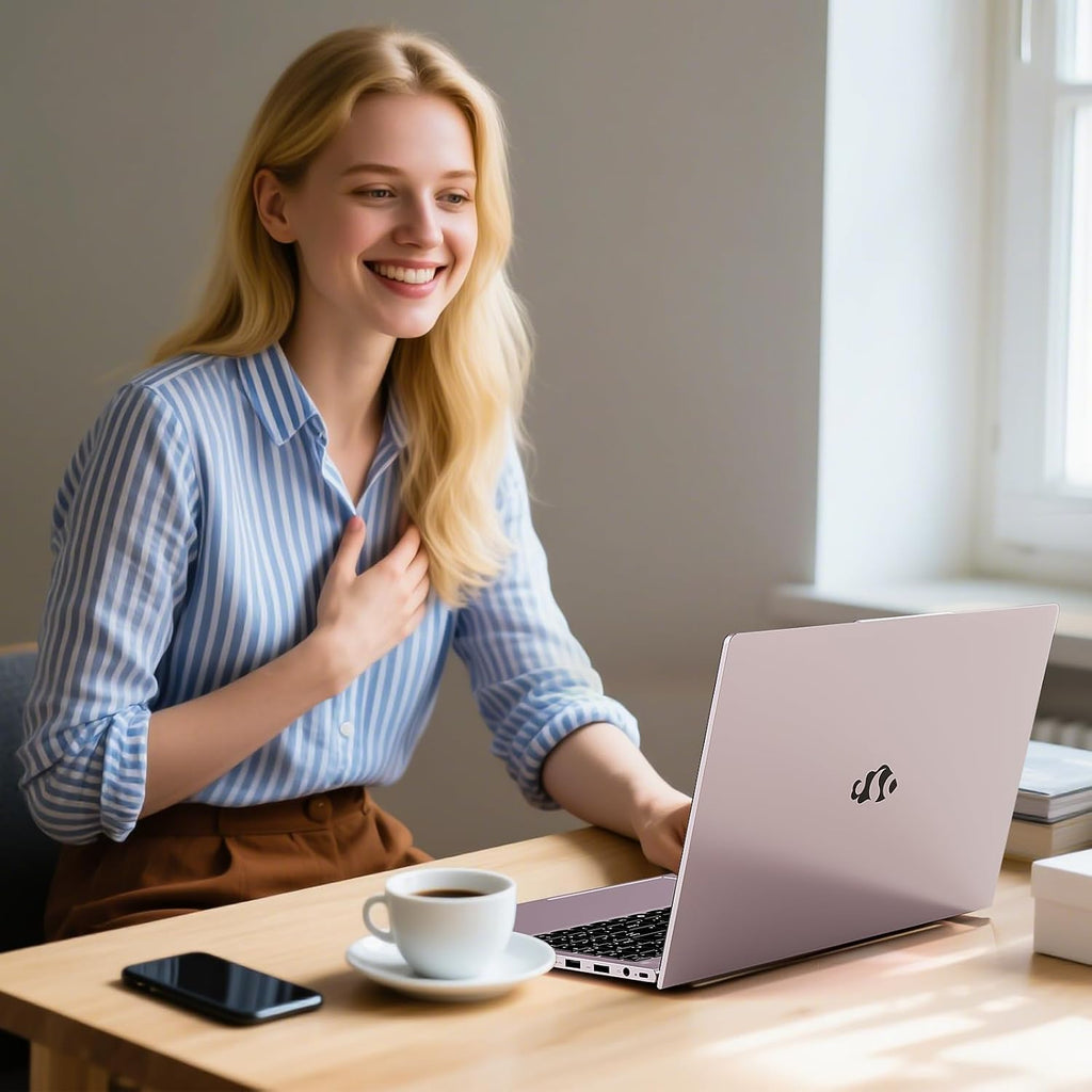 NIMO 15.6' FHD IPS Laptop, i5-12450H 8-Core (Beats i7-11800H), 16GB RAM 1TB SSD, Backlit Keyboard, Fingerprint, 100W Type-C Fast Charger, WiFi 6, Ideal for Students & Home Office Computer