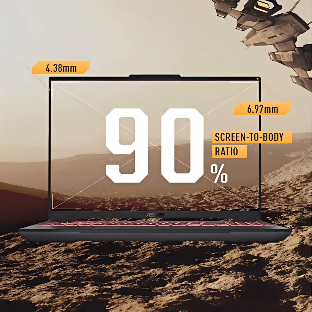 ASUS TUF A16 Gaming Laptop, Radeon RX 7700S 8 GB(Beats RTX 4060), AMD Ryzen 7 7735HS(Up to 4.75 GHz, Beats i7-13620H), 16' FHD 165 Hz, 64 GB DDR5, 4 TB SSD, Wi-Fi 6, Windows 11 Pro, Accessories