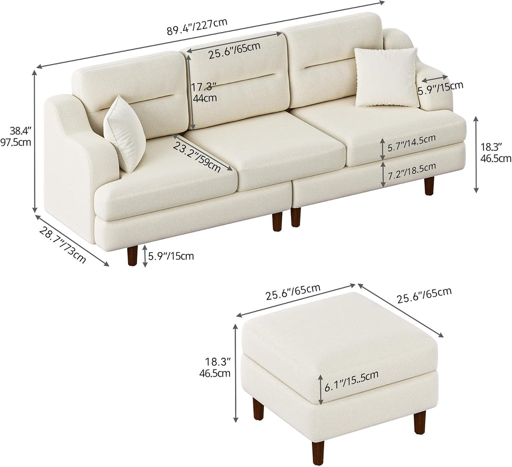YITAHOME Sofa, Sofa Couch, Living Room Furniture