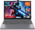 Lenovo 15' FHD+ Gaming Laptop Computer, AMD Ryzen 5 7535HS 6-Core Processor, 8GB DDR5 RAM, 256GB PCIe SSD, WiFi 6, Bluetooth 5.3, Webcam, HDMI, Type-C, Luna Grey, Windows 11 Home (Renewed)