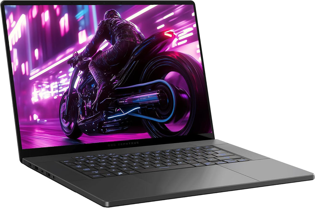 ASUS ROG Zephyrus G16 Gaming Laptop, Intel Ultra 9-185H, 32 GB LPDDR5X RAM, 2 TB PCle SSD, 16' QHD (2560x1600) 240Hz Display, Nvidia G-Force RTX 4090, Backlit Keyboard, W11 Home, Eclipse Gray