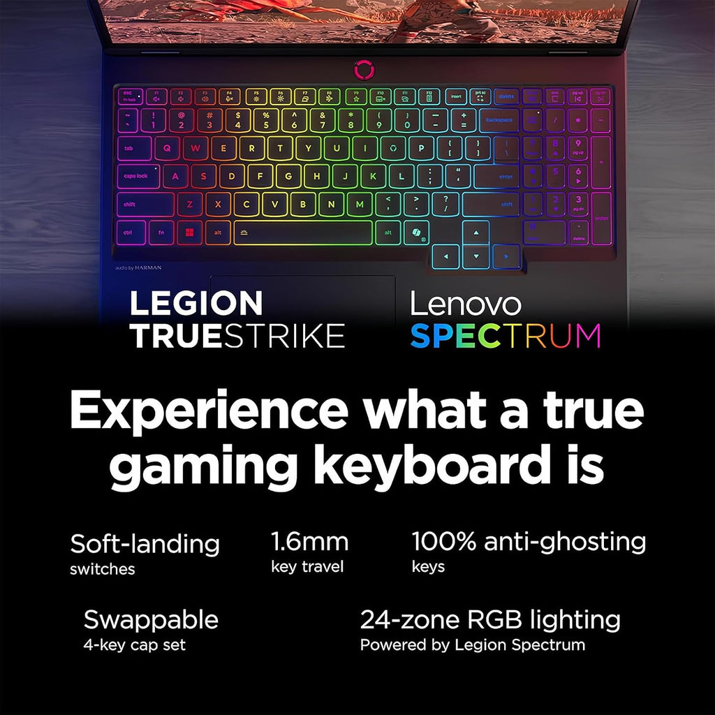 Lenovo Legion 5i 16' Gaming Laptop - Intel Core Ultra 9 275HX - GeForce RTX 5060 - WQXGA (2560x1600) - Windows 11 Pro-W/HDMI Cable (32GB RAM | 1TB PCIe SSD+pro)