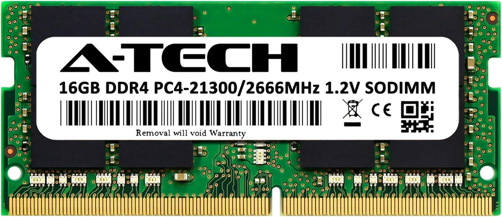 A-Tech 16GB RAM for Acer Predator Helios 300 PH315-51 Gaming Laptop | DDR4 2666MHz SODIMM PC4-21300 (PC4-2666V) Memory Upgrade Module